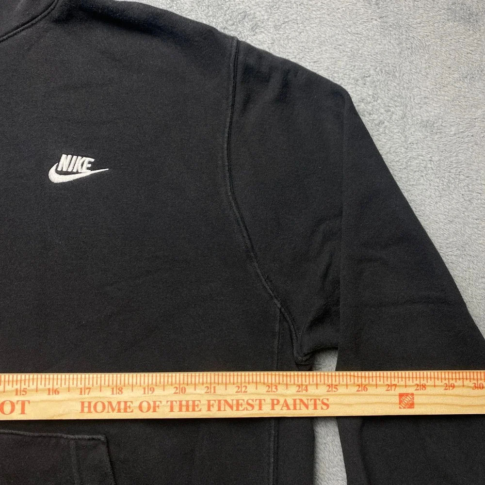 Nike Hoodie Mens XL Sportswear Club Fleece Pullover Hoodie Black BV2654-010